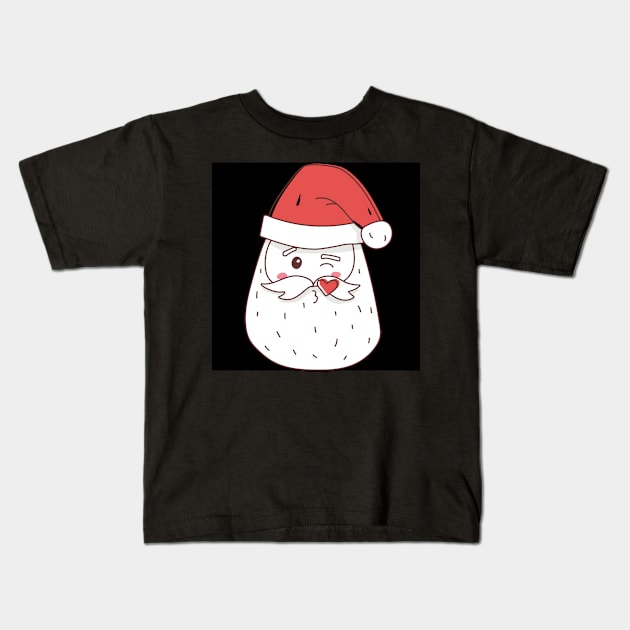 Santa doll Kids T-Shirt by daengdesign66